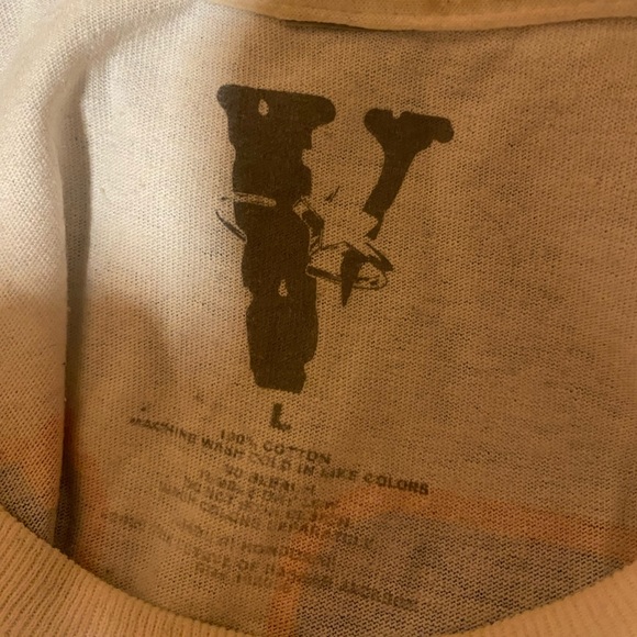 VLONE Tee Pop Smoke Size L - Picture 3 of 3
